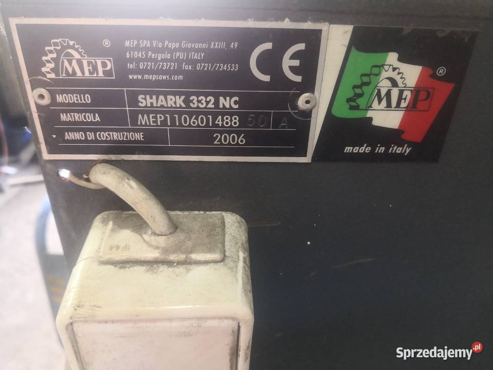 Piła taśmowa shark 332nc