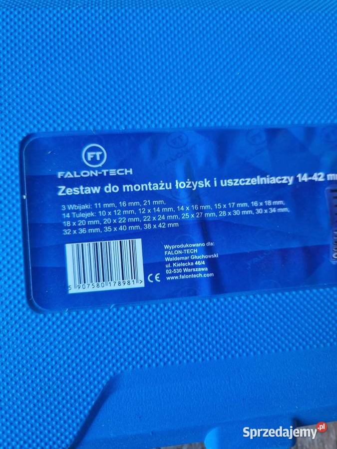 ZESTAW DO WYCISKANIA MONTAŻU OSADZANIA ŁOŻYSK wielkopolskie Głogowa