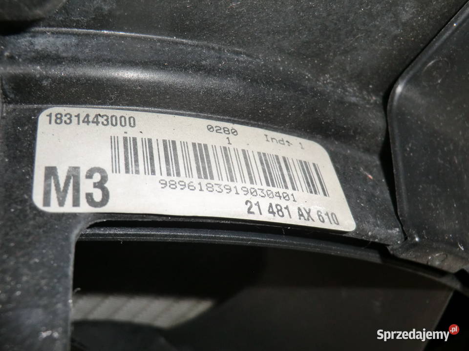 NISSAN MICRA K12 0210 Wentylator chlodnicy Pozostałe Krzeszowice