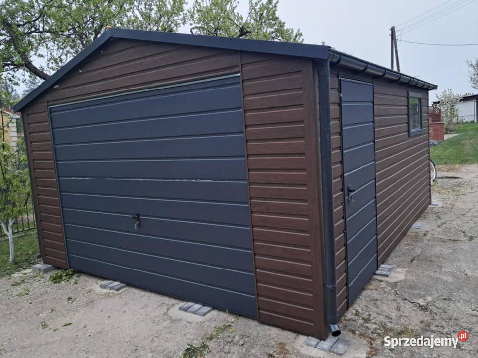 Garaż blaszany PREMIUM Wzmocniony PROFILEM