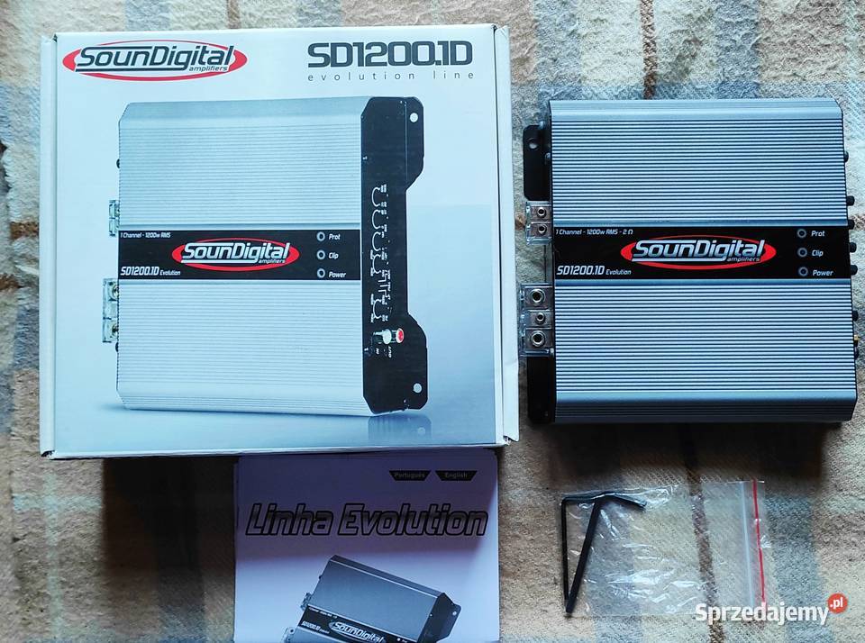 Monoblok SounDigital SD12001D EVO 2 Ohm 144V Ilość kanałów 1 Rybnik sprzedam