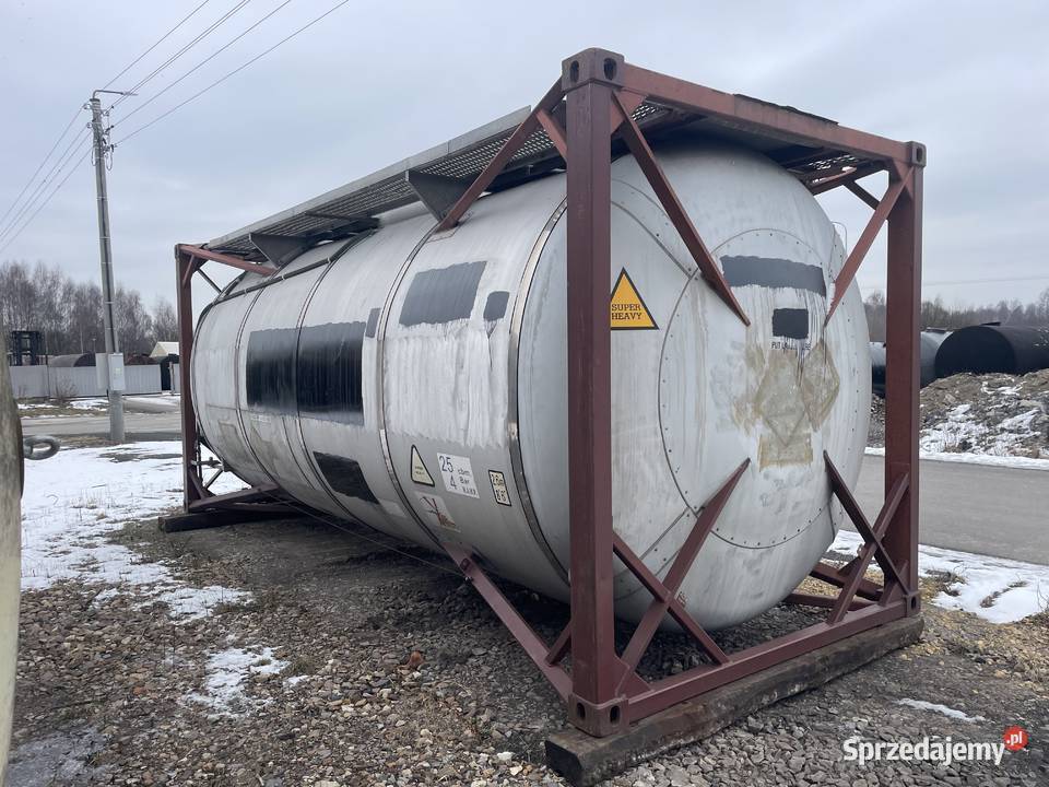 Zbiornik ze stali nierdzewnej Tank Kontener 25 Oświęcim
