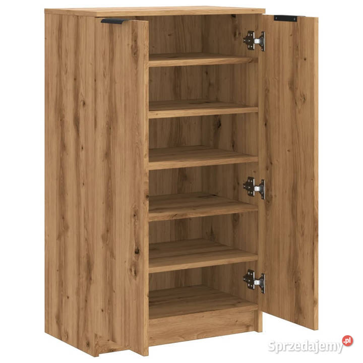 Szafka na buty dąb artisian 59x35x1005 WM856994 Warszawa