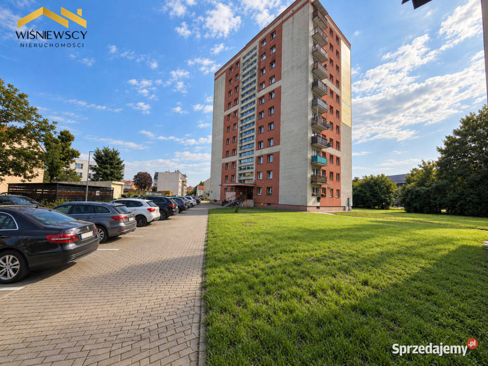 Al Grunwaldzka 3 pokoje balkon widok Elbląg