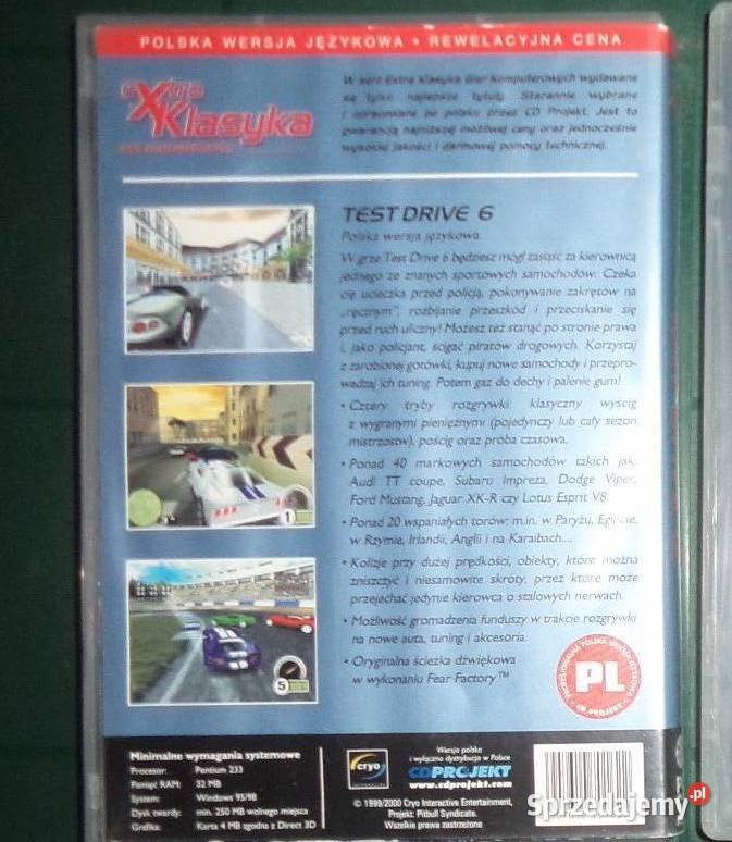 Colin McRae Rally PC CD BOX klasyka 2001 CD podkarpackie Rzeszów