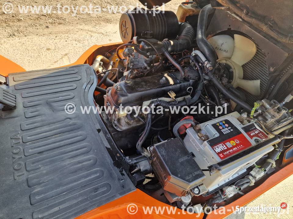 Wózek widłowy TOYOTA 7FG15 wózki widłowe TOYOTA gaz sprzedam