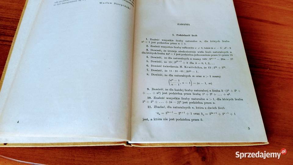 200 zadań z elementarnej teorii liczb Wacław twarda Gdańsk