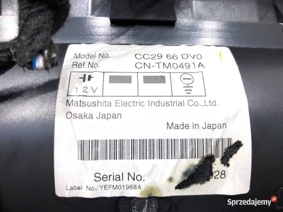 WYŚWIETLACZ MAZDA 5 II CC2966DV0 0510 EKRAN podkarpackie