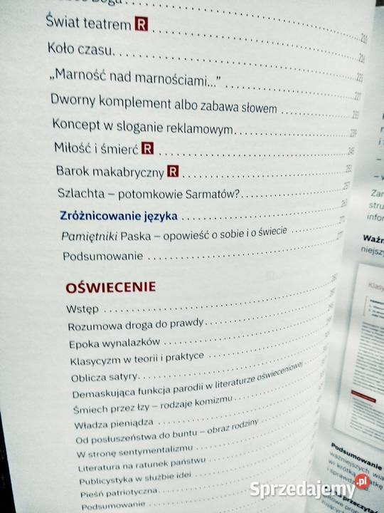 Polski 12 linia 2 operon rozszerzenie podręcznik mazowieckie Warszawa sprzedam