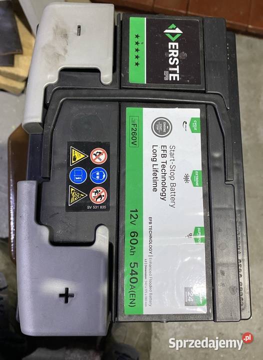 akumulator ERSTE EFB 12V 60Ah 540A F260V