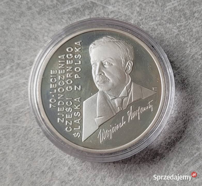 H8 POLSKA srebro 100000 Złotych 1992 r Korfanty Numizmatyka