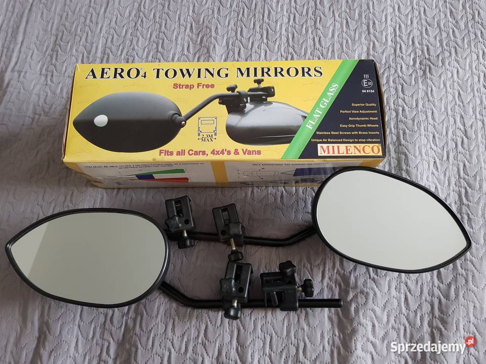 Lusterka AERO 4 Towing Mirrors Żołynia sprzedam