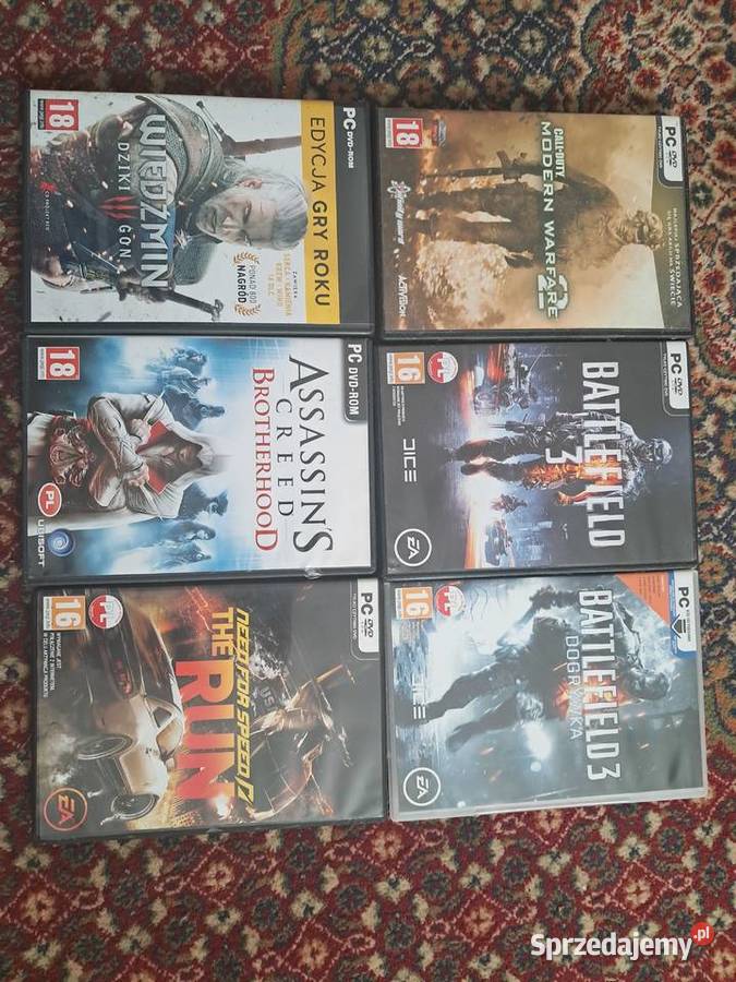 Gry na pc Jasieniec sprzedam