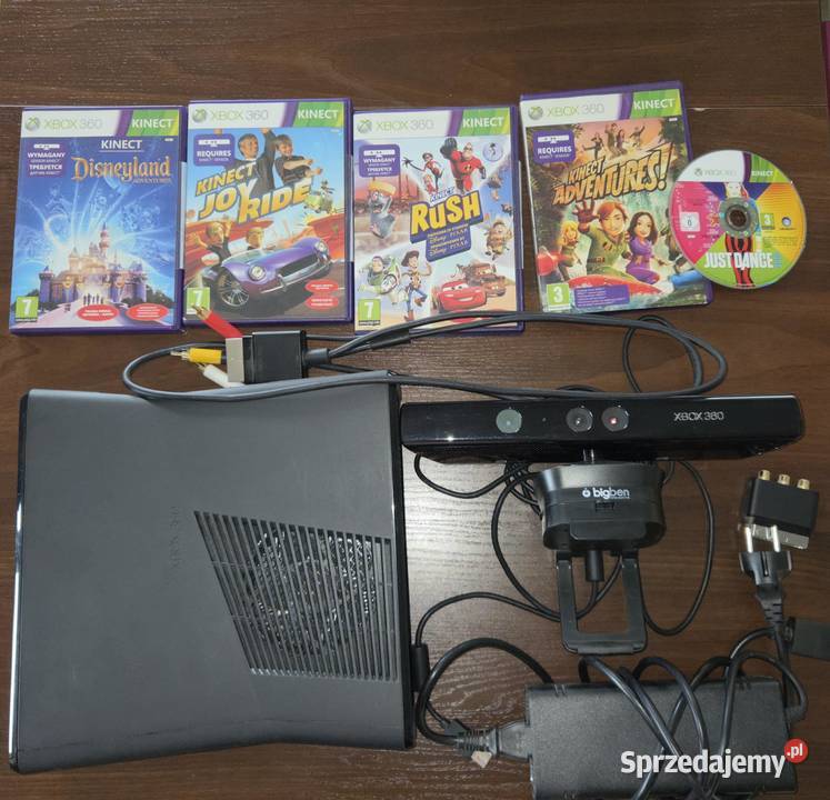 Xbox 360 Kinect Gry Adapter Kontroler Warszawa sprzedam
