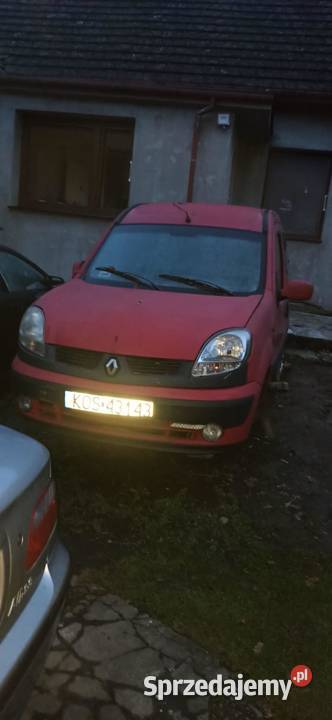 Sprzedam Renault T 2003 Kangoo uszkodzone w 293000km Bulowice