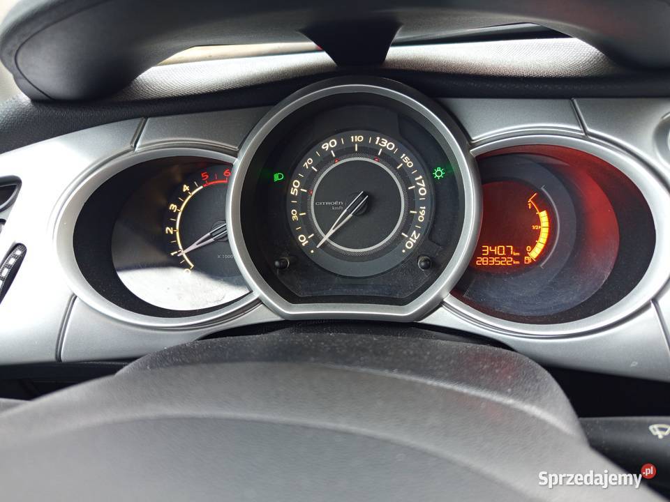 Citroen c3 16 eHDI 2011 nieuszkodzony Pułtusk