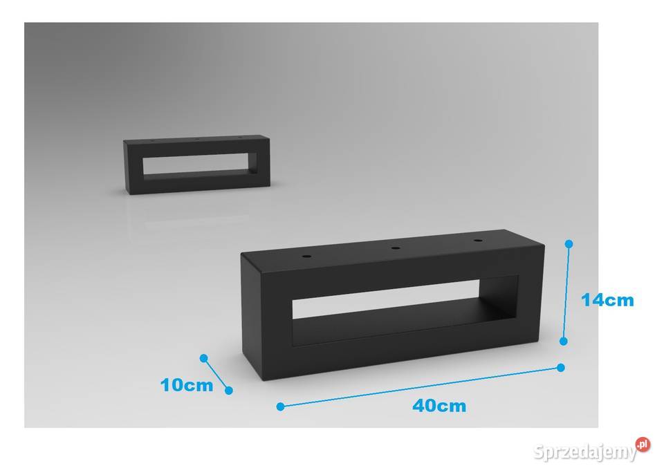 Stelaże nogi Szafka stolik pod TV RTV komoda 14cm Akcesoria meblowe podkarpackie