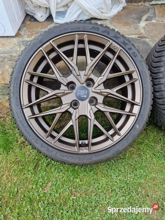 Felgi aluminiowe 17 SMART BRABUS z oponami podkarpackie Hłomcza