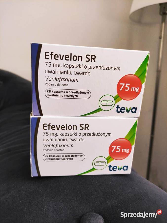 Nowe dwa opakowania Efevelon SR 75 mg długa data