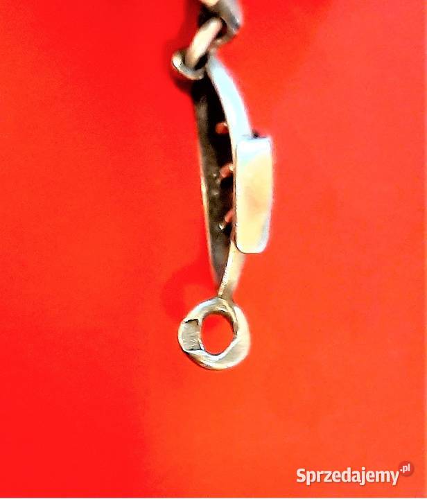 Srebrna masywna piękna bransoletka Rzeszów