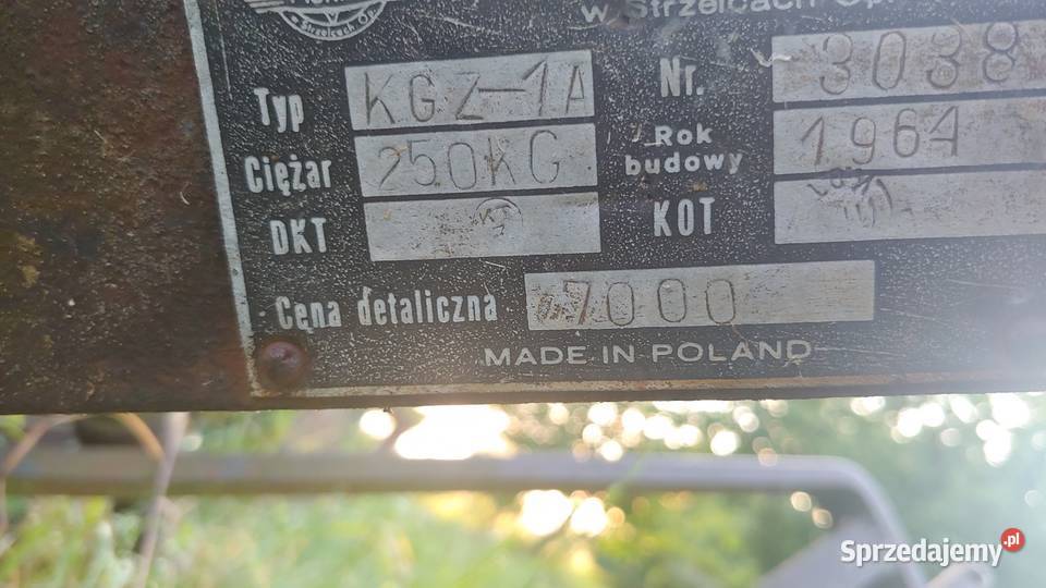 Kopaczka na wałek WOM Pęczniew