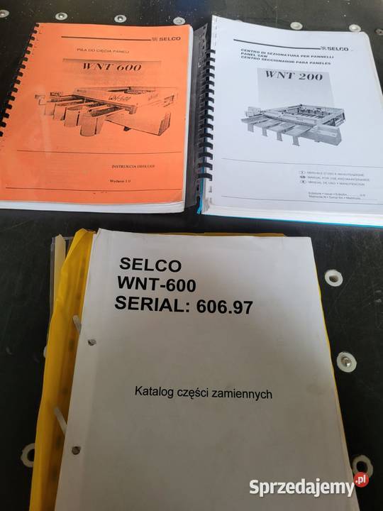 SELCO WNT 600 piła panelowa CNC rozkrój płyt Gniewkowo