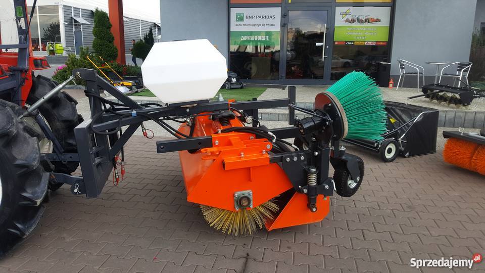 Zamiatarka 160 szczotka boczna zraszacz kosz