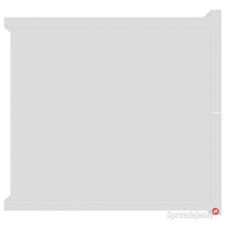Szafki nocne 2 białe 40x30x30 materiał Warszawa