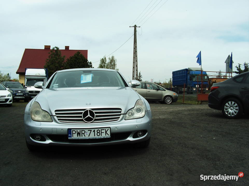 Mercedes CLS 3500 etylina gaz 2005 r 3500cm3 wielkopolskie Września sprzedam