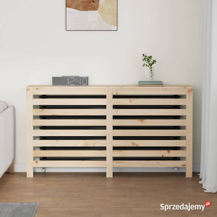 Osłona grzejnika 153x19x84 lite drewno sosnowe mazowieckie Warszawa sprzedam