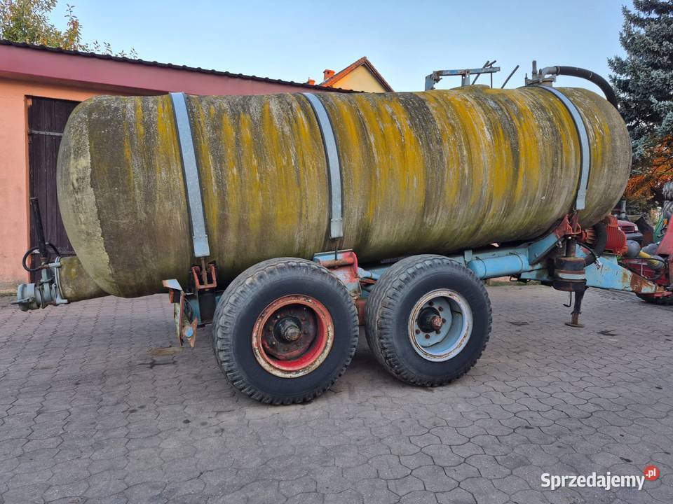 Beczka beczkowóz Fortschritt HTS 10027 10 000 l Bolesławiec