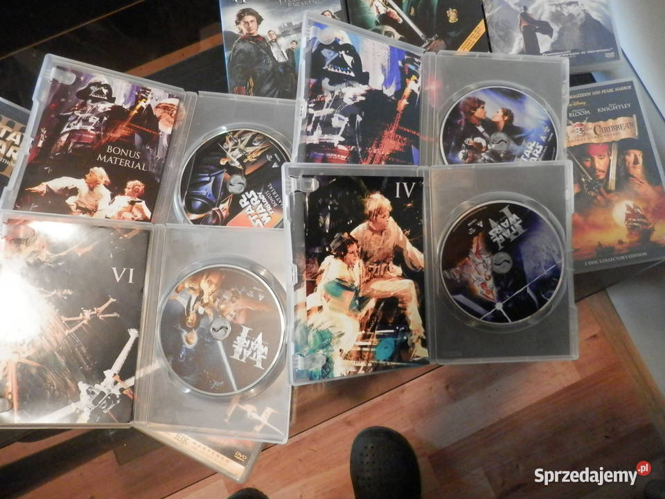 DVD STAR WARS 1 2 3 4 5 6 6 płyt dvd s-f sprzedam