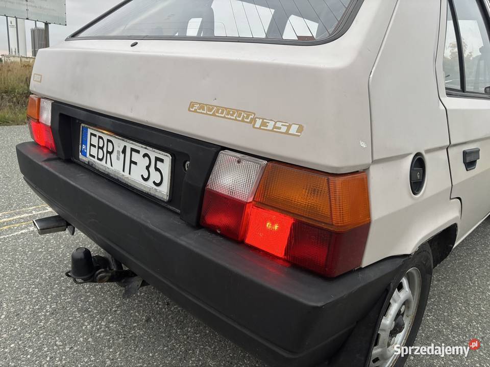 Skoda Favorit biały Skierniewice