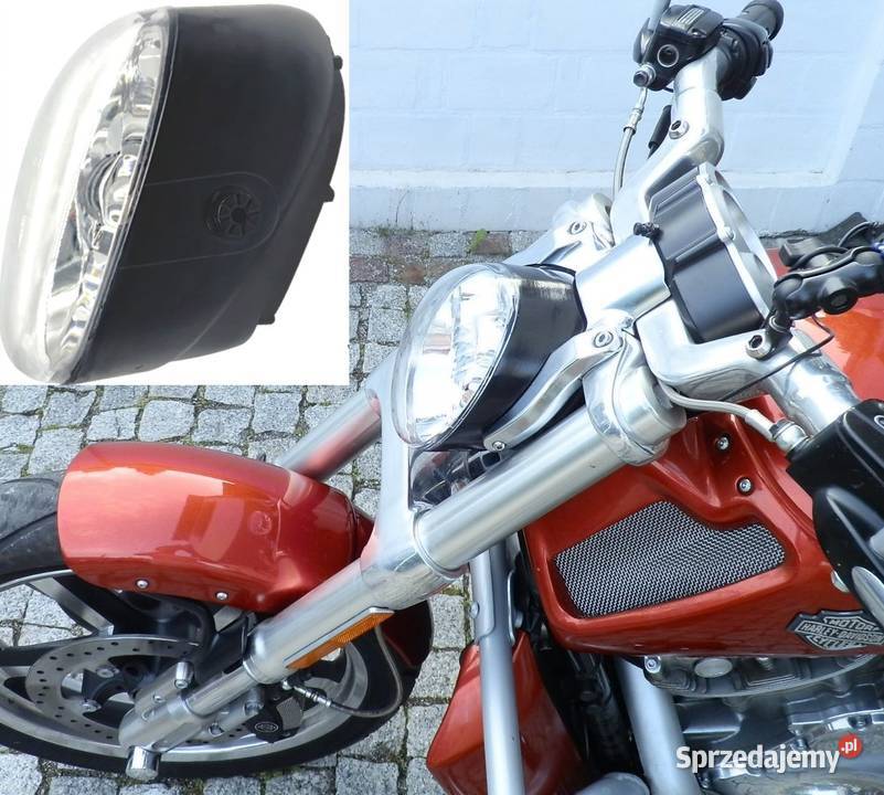 Lampa doświetlająca skręt zakręt Harley Davidson Reflektory i halogeny Wrocław sprzedam