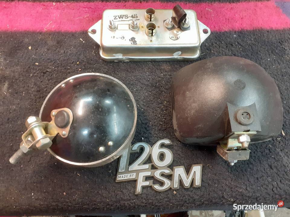 Fabrycznie nowe fiat 126p 125p lampy liczniki Drzycim sprzedam