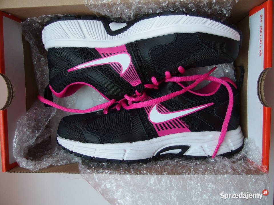 buty nike czarno różowe adidasy bieganie 225 Nike kujawsko-pomorskie