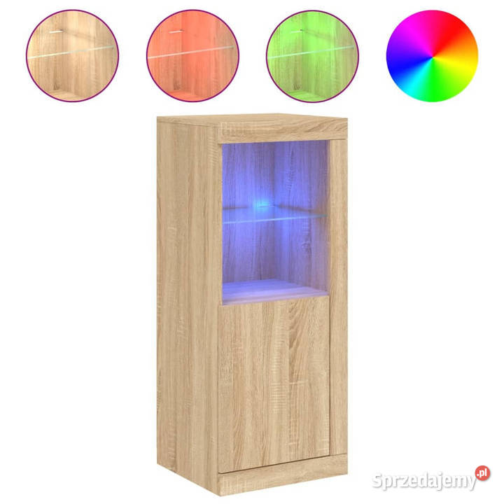 Szafka z oświetleniem LED dąb sonoma 41x37x100 Pozostałe Warszawa sprzedam