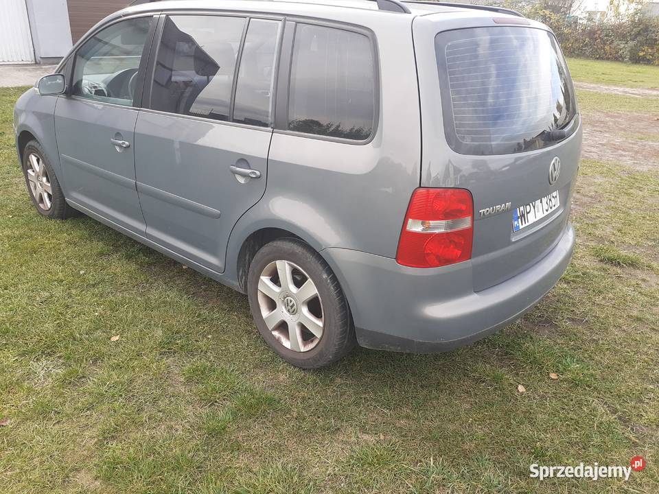 VW TOURAN 20TDI SUPER STAN BEZ RDZY 7OSOBOWY HAK sprzedam