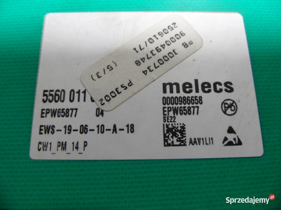 programator pralki bosch WAE20163 Części i Akcesoria Strawczyn