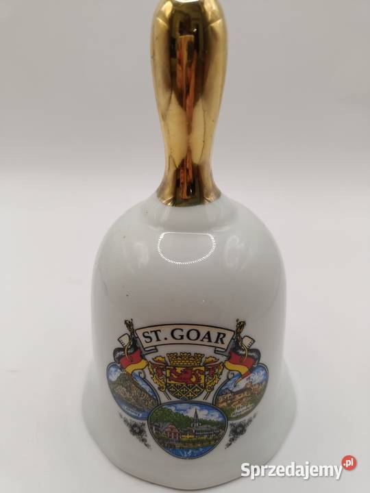 Dzwonek dekoracja ozdoba miasto bibelot ST GOAR Zamość