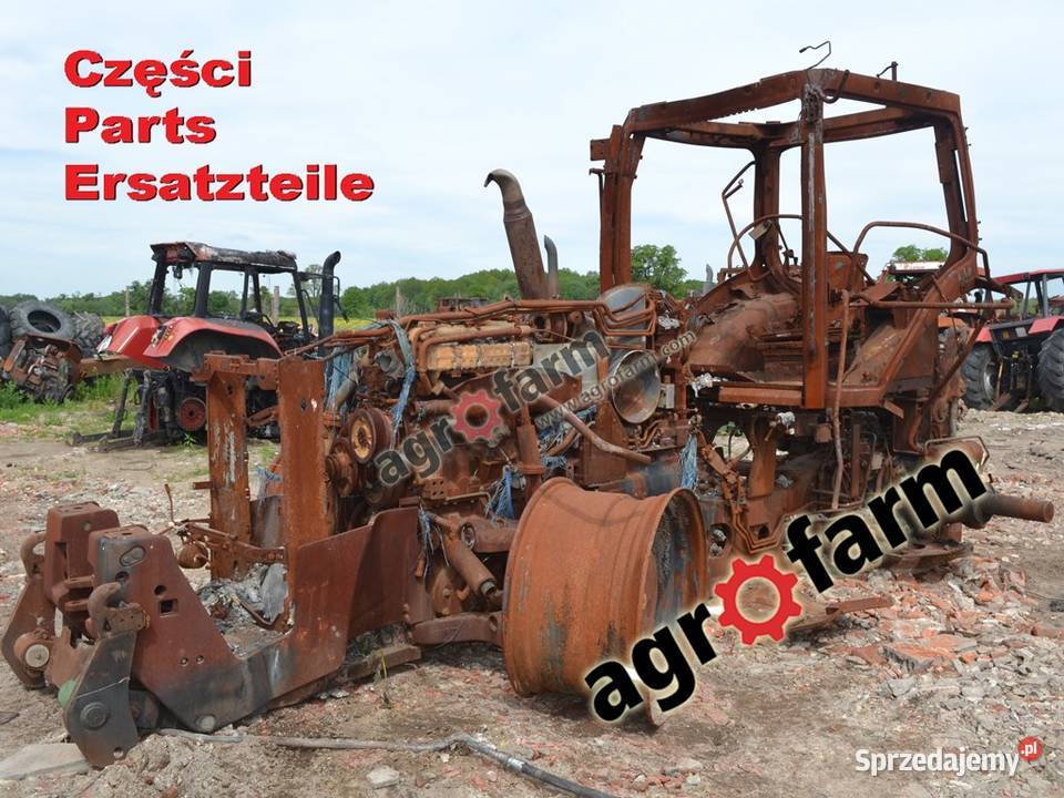 John Deere 8345R części skrzynia biegów silnik dolnośląskie Byków