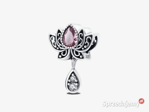 Zawieszka modułowa Kwiat lotosu z cyrkonią świętokrzyskie Kielce