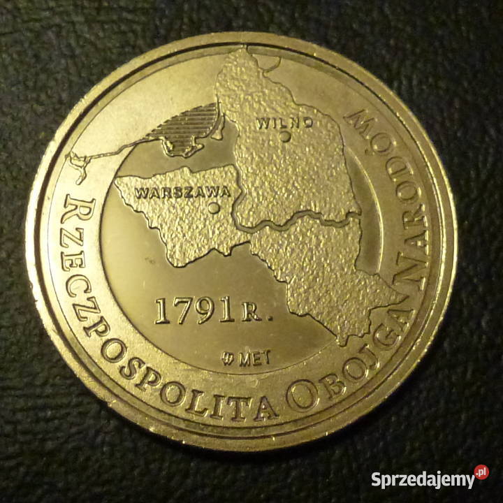 Numizmat Orzeł Polski z 1791 r Warszawa