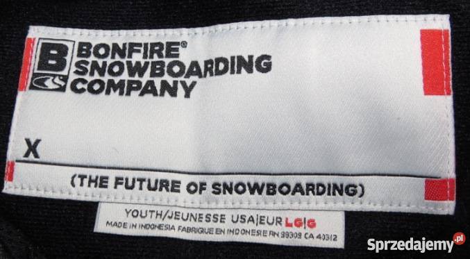 Bonfire Spodnie snowboardowe meskie M Nowy Żmigród sprzedam