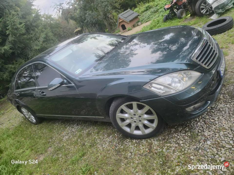 Mercedes W221 Long 2008r Full warmińsko-mazurskie Pasłęk sprzedam