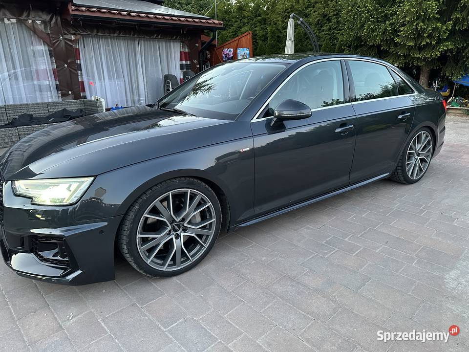 Audi A4 B9 S line 20 TFSI quattro 252 LEGENDARNY benzyna małopolskie Proszowice sprzedam