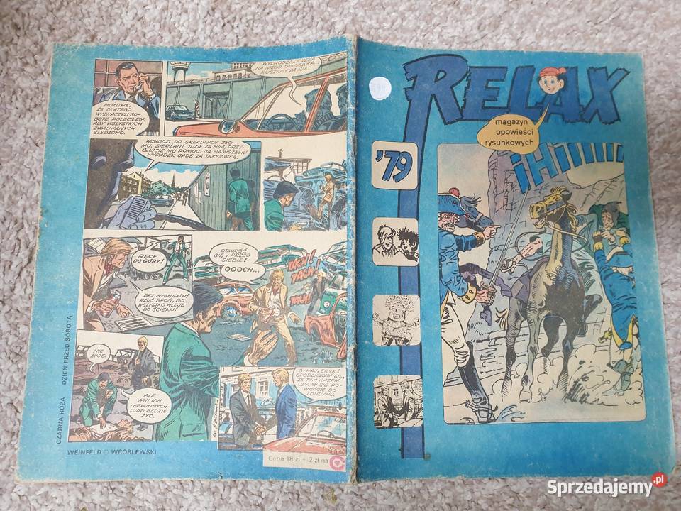 Magazyn Relax zeszyt 25 wydanie 1 1979 PRL