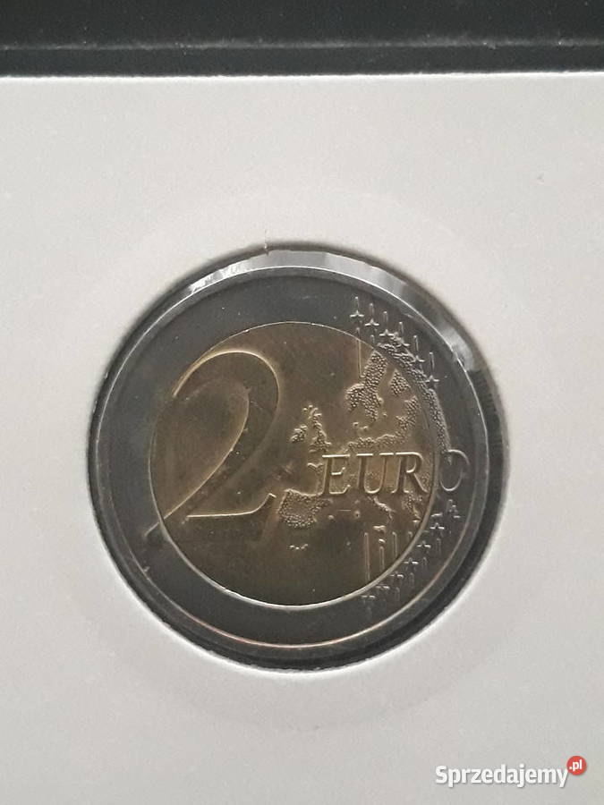 2 Euro Niemcy25 r Zjednoczenia NiemiecmenD2015 r Antyki, Sztuka, Kolekcje wielkopolskie Konin
