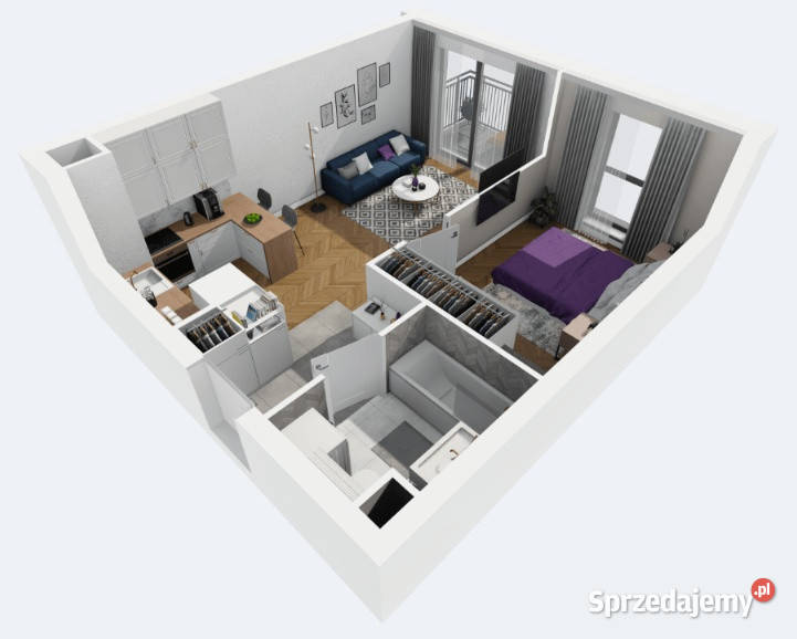 Rydlówka 2 pokoje balkon nowy budynek Kraków sprzedam