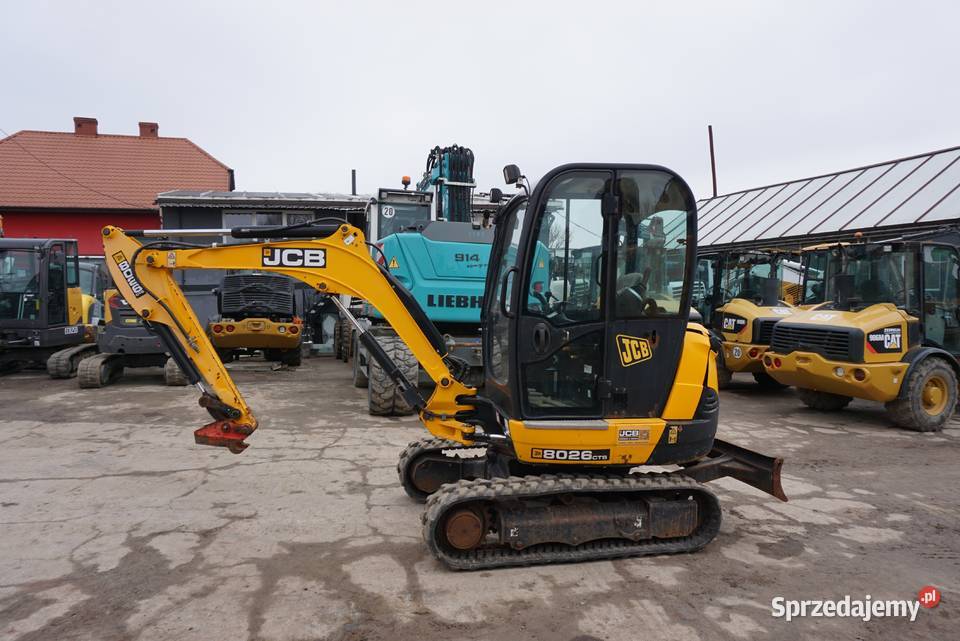 Minikoparka JCB 8026 2017 nie Jeziorko
